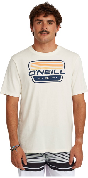 2026 O'Neill Mens Graphic T-Shirt 2850351 - Snow White
